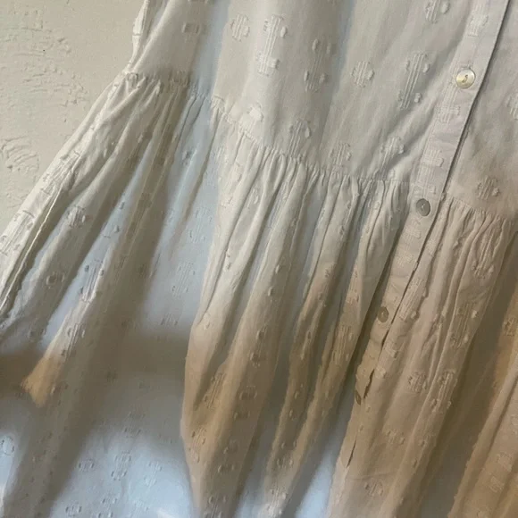 Sundance New White Sleeveless Cotton Dress - Picture 4 of 7